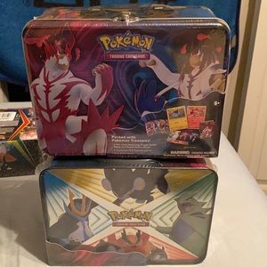 New Sealed Pokémon Tin Lunchbox Trading Card Game